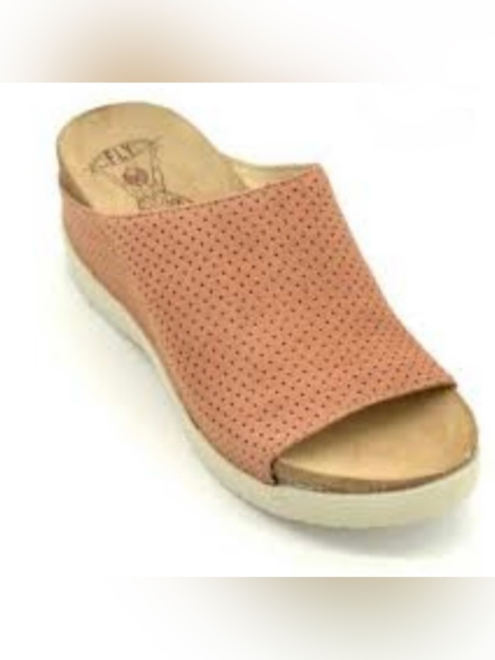 Fly London Whin 176 Fly Slide Wedge Sandals Size 6.5